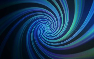 Koyu mavi vektör arka plan astronomi yıldız ile.