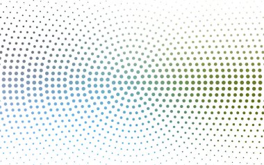 Açık Mavi, diskleri olan yeşil vektör dokusu.