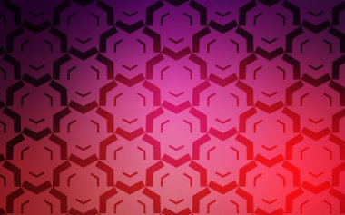 Koyu Mor, pembe çizgili vektör arkaplanı.