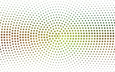 Koyu yeşil, benekli sarı vektör arkaplanı.