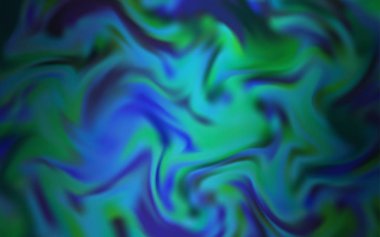 Açık mavi, yeşil vektör parlak deseni bulanıklaştırdı.