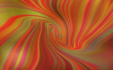 Işık kırmızı vektör doku ile Samanyolu yıldız.