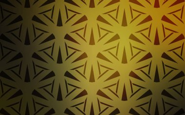  Düzen hatları, üçgen ile.