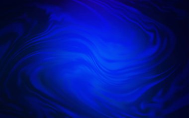 Koyu mavi vektör parlaklığı soyut arkaplanı bulanıklaştırdı.