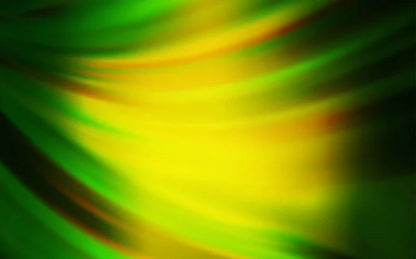 Verde claro, vector amarillo abstracto brillante plantilla. — Archivo Imágenes Vectoriales