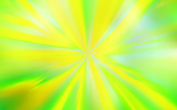 Light Green, Yellow vector blurred template. — Stock Vector