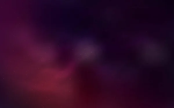 Textura vectorial rosa oscuro con estrellas de la Vía Láctea . — Vector de stock