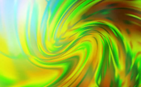 Tekstur abstrak berwarna hijau muda, vektor kuning. - Stok Vektor