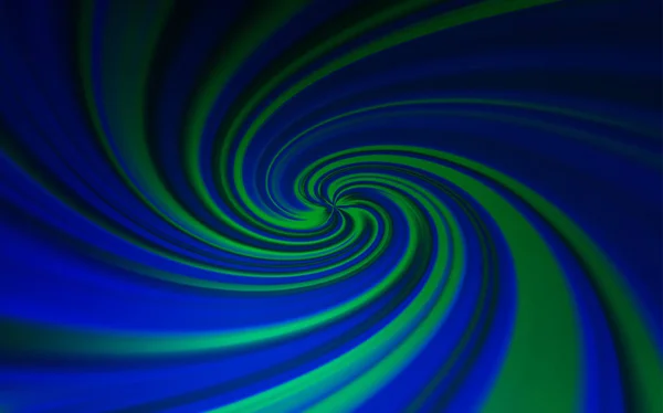 Azul oscuro, textura vectorial verde con líneas irónicas. — Archivo Imágenes Vectoriales