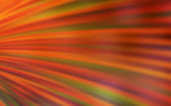 Luz naranja vector fondo con líneas iris. — Archivo Imágenes Vectoriales