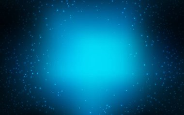 Koyu mavi vektör doku ile Samanyolu yıldız.