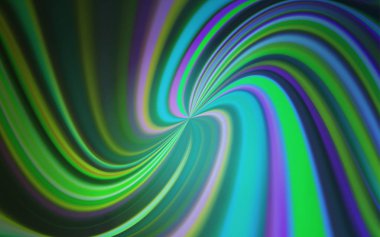 Açık mavi, yeşil vektör parlak deseni bulanıklaştırdı.