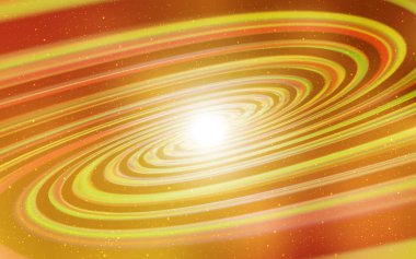 Turuncu vektör doku ile Samanyolu yıldız ışık.