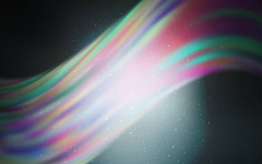 Koyu mavi vektör şablon alan yıldız.