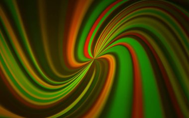 Koyu yeşil, sarı vektör soyut parlak şablon.