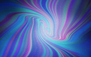 Gökada yıldız ışık mavi vektör arka plan.