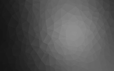 Açık Gri vektör parlayan üçgen düzen.