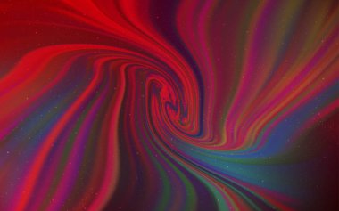 Açık Pembe, kozmik yıldızlarla kırmızı vektör düzeni.