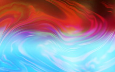 Açık Mavi, Kırmızı vektör bulanık şablonu.