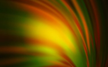 Koyu Turuncu vektör soyut parlaklığı bulanıklaştırdı.