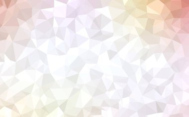 Koyu Kırmızı vektör düşük poli arka plan.