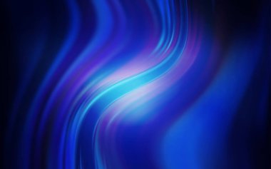 Koyu mavi vektör parlaklığı soyut arkaplanı bulanıklaştırdı.