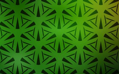 Çokgen biçimli Açık Yeşil vektör arkaplanı.