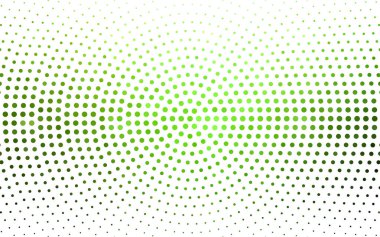 Benekli açık yeşil vektör arkaplanı.