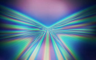 Bükülmüş çizgilerle koyu mavi vektör düzeni.