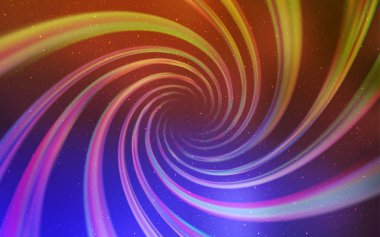 Hafif pembe, sarı vektör arka plan astronomi yıldız ile.