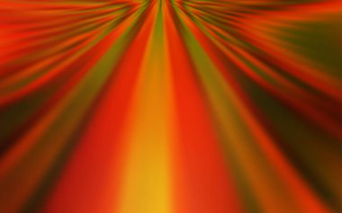 Koyu Turuncu vektör soyut parlaklığı bulanıklaştırdı.