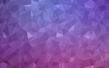 Açık Pembe vektör üçgen mozaik arka plan.