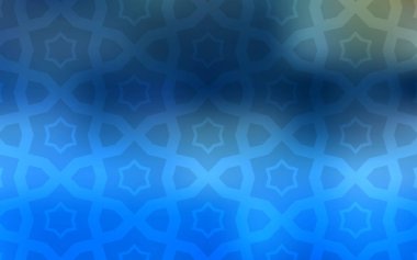 Renkli yıldızlı hafif BLUE vektör arkaplanı.