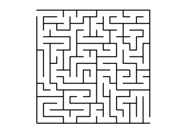 Siyah bir muamma ile beyaz vektör dackdrop.