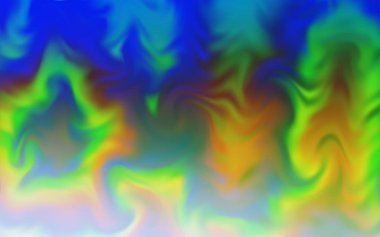 Açık Mavi, Yeşil vektör modern zarif arkaplan.