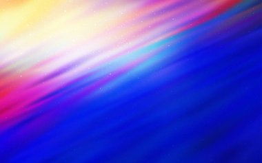 Hafif pembe, mavi vektör arka plan gökada yıldız ile.