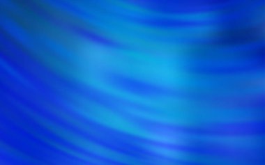 Bükülmüş çizgilerle hafif Mavili vektör arkaplanı.