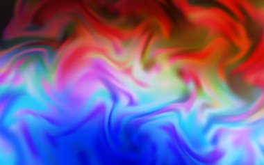 Açık mavi, kırmızı vektör renkli bulanık arkaplan.