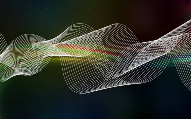 Karanlık çok renkli vektör Parlatıcı soyut doku bulanık.