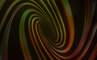 Koyu Yeşil, Kozmik yıldızlarla sarı vektör düzeni.