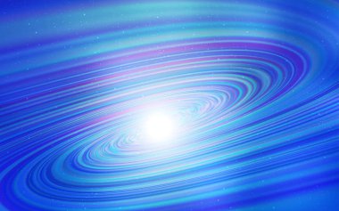 Astronomik yıldızlar ile açık mavi vektör arka plan.