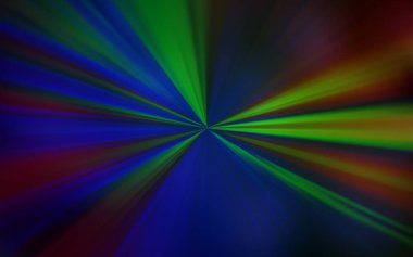 Koyu mavi, yeşil vektör soyut bulanık görünüm.