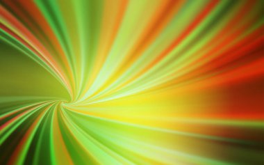 Açık Yeşil ve Kırmızı vektör soyut parlaklığı bulanıklaştırdı.