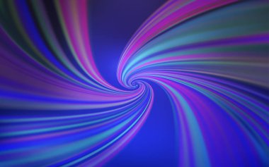 Bükülmüş çizgileri olan hafif Mor vektör arkaplanı.