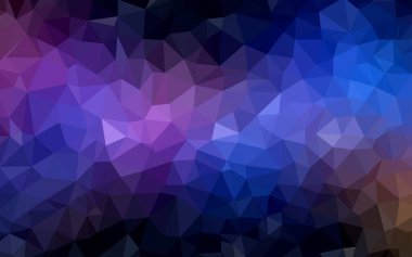 Açık Mor vektör çokgen arkaplan.