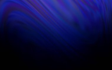 Koyu Mavili vektör soyut parlak şablonu bulanıklaştırdı.