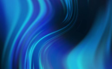 Koyu mavi vektör parlak şablonu bulanıklaştırdı.