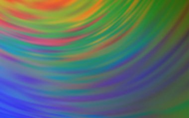 Açık Mavi, Sarı vektör bulanık parlak soyut şablon.