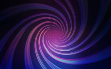 Koyu pembe, alanı şablonuyla mavi vektör yıldız.