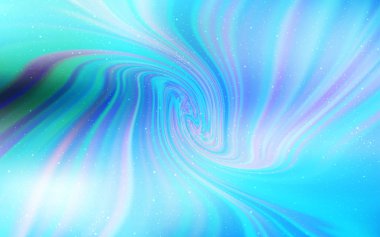 Gece gökyüzü desenle ışık mavi vektör yıldız.